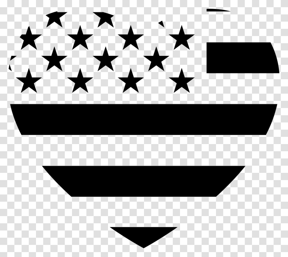 Heart Flag Of United States Of America New Zealand Flag, Star Symbol Transparent Png