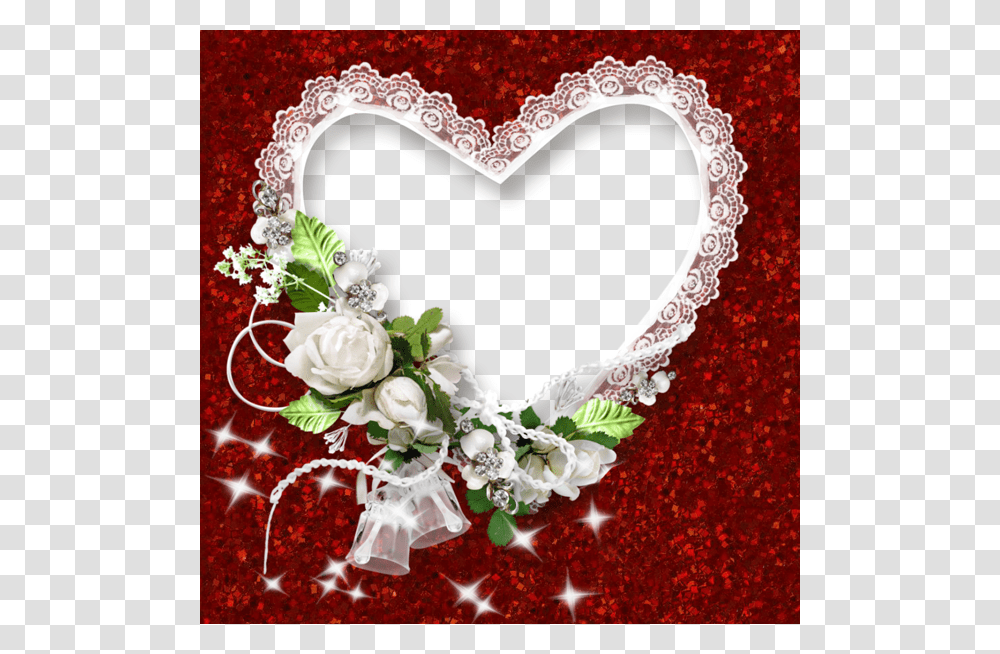 Heart Frame Background, Painting, Maroon, Lace Transparent Png