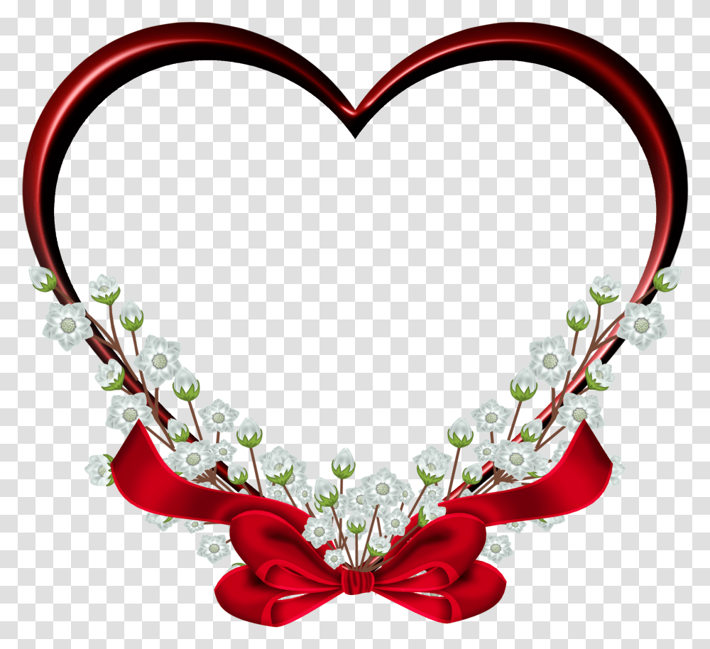 Heart Frame Decor Clipart Heart Frame, Bracelet, Jewelry, Accessories, Accessory Transparent Png