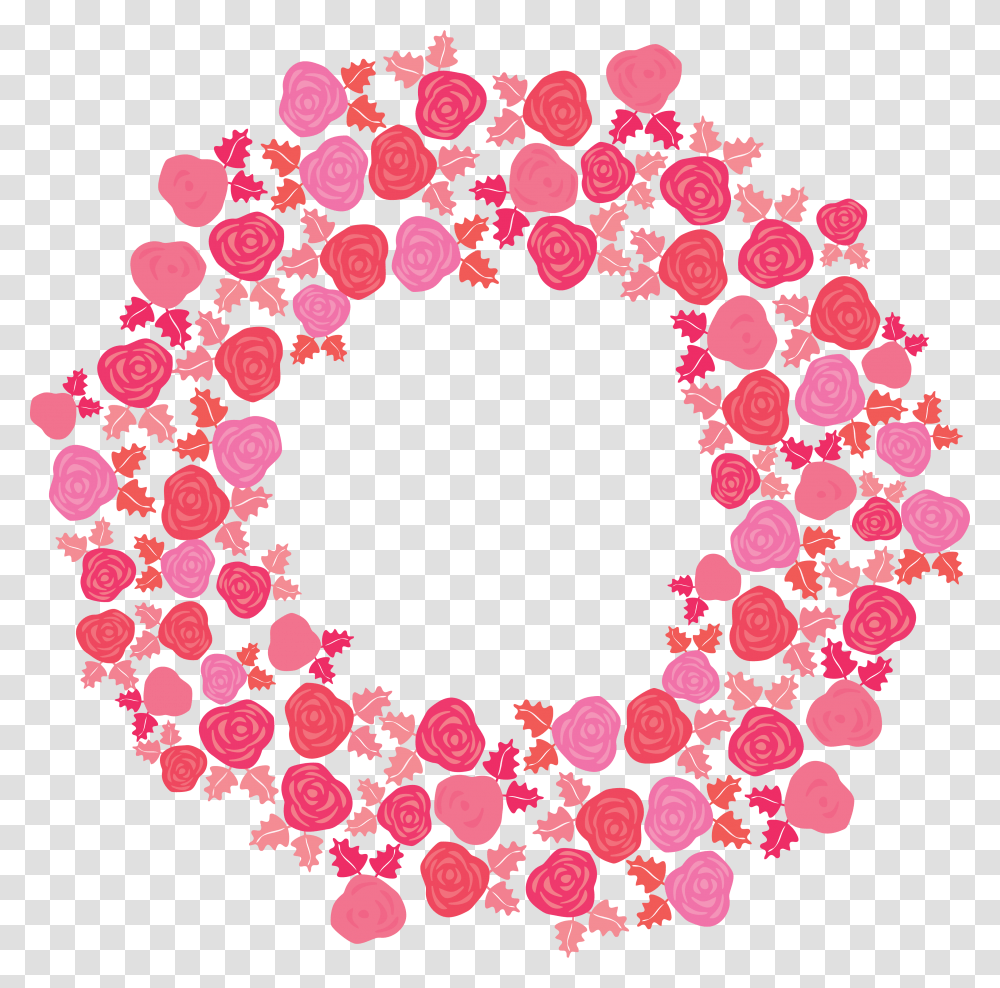 Heart Frame Mothers Day Poster Free, Wreath, Rug Transparent Png