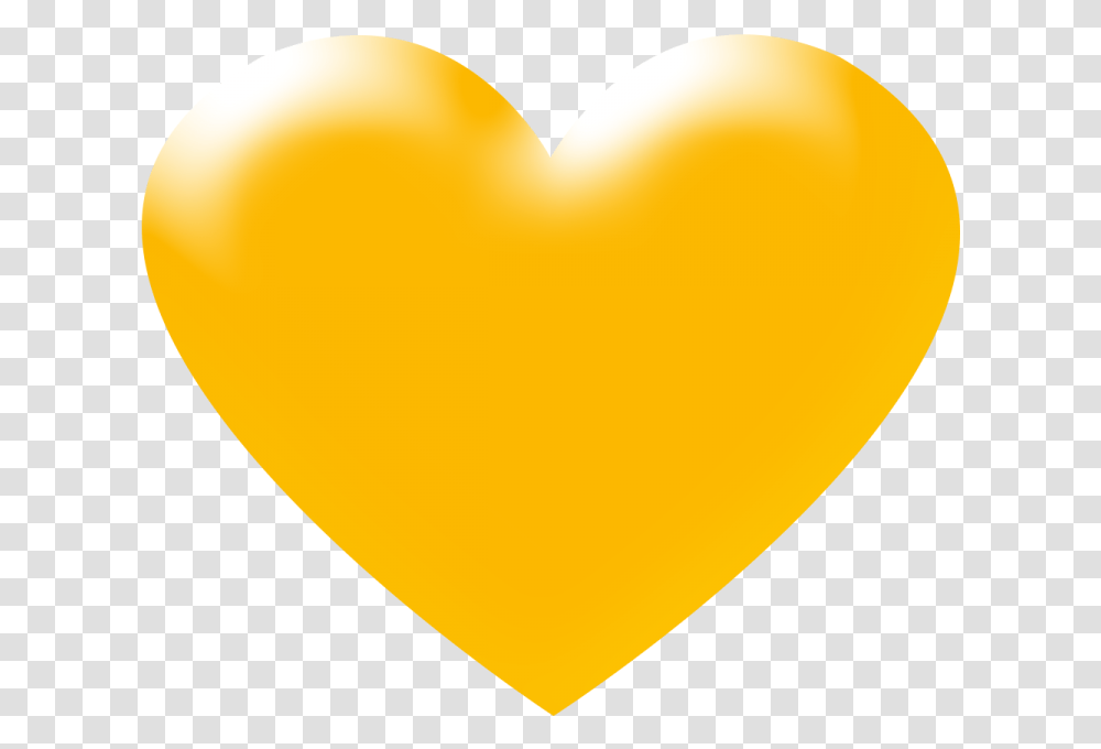 Heart Free Download High Quality 3d Yellow Background Yellow Heart Transparent Png