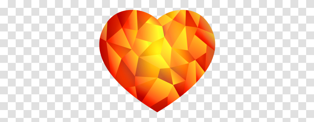 Heart Geometric Shape - Vectorskey Triangle, Balloon, Graphics, Rock, Accessories Transparent Png