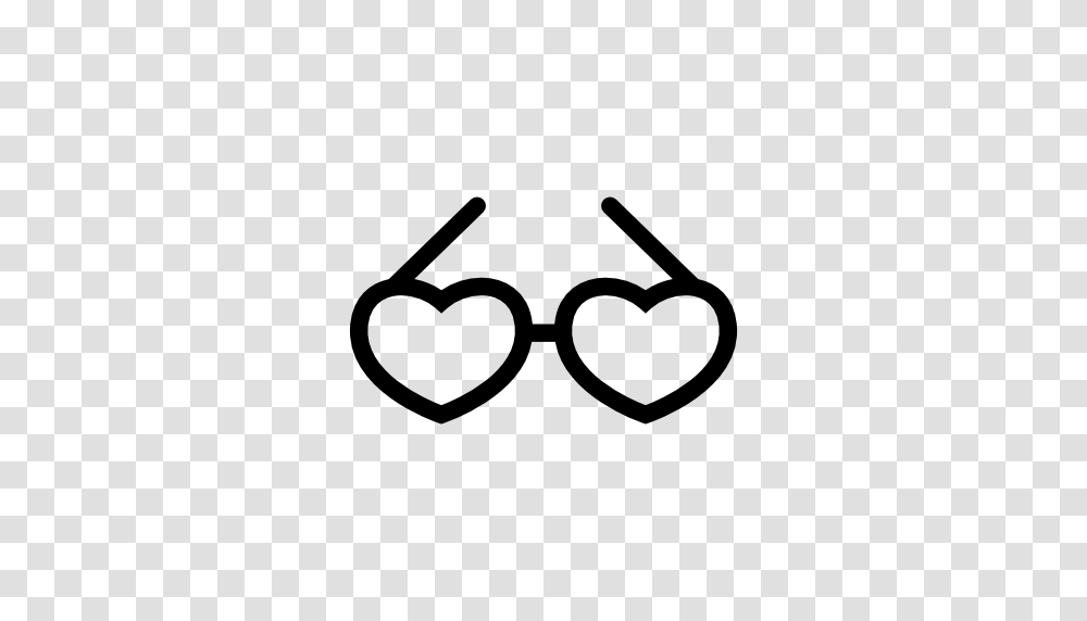 Heart Glasses Silhouette Green Communities Canada, Stencil, Logo, Scissors Transparent Png