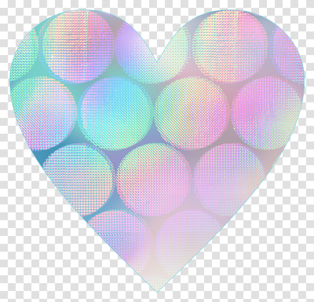 Heart Halogrameffect Halographic Foil Heart Blueheart Circle, Plectrum, Rug Transparent Png