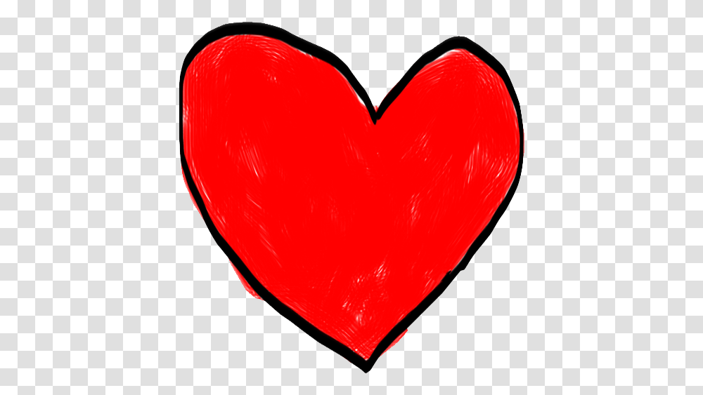 Heart Hand Drawn Hand Drawn Heart Cartoon, Balloon, Cushion, Sweets, Food Transparent Png