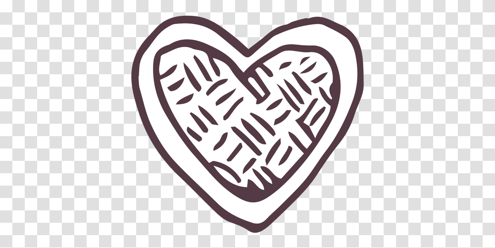 Heart Hand Drawn Icon 21 & Svg Vector File Heart, Text, Pillow, Cushion Transparent Png