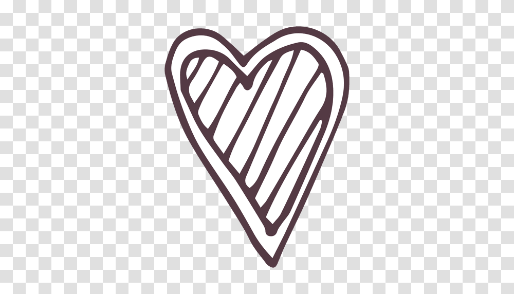Heart Hand Drawn Icon, Pillow, Cushion Transparent Png