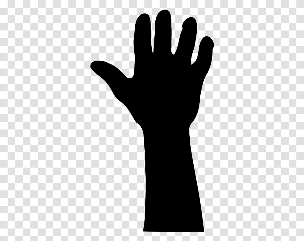 Heart Hands Silhouette At Hand Raised Clipart, Gray, World Of Warcraft Transparent Png