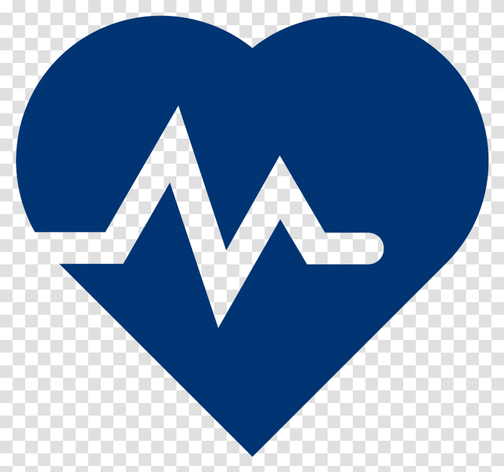 Heart Health Blue Icon, Cross, Cushion, Hand Transparent Png