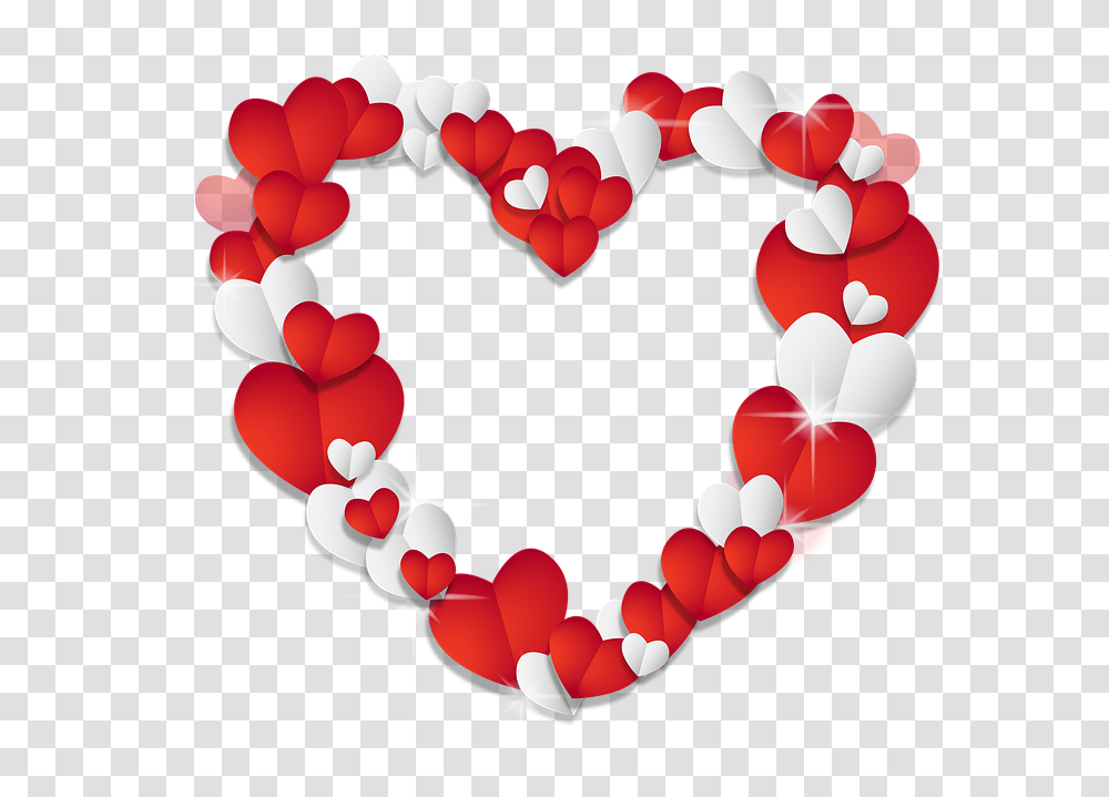 Heart Heart Symbol Of Love, Wreath, Graphics, Balloon,  Transparent Png