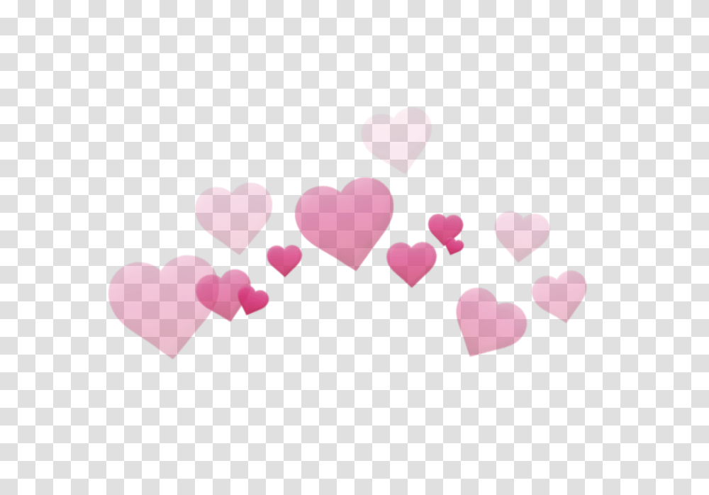 Heart Heartcrown Crown Cute Pink Tumblr, Petal, Flower, Plant, Blossom Transparent Png