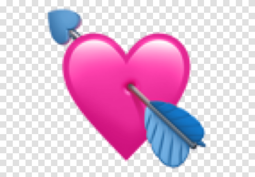 Heart Hearts Arrow Arrows Arrowheart Arrowhearts Pink Heart Emoji Iphone, Balloon, Cushion, Pillow, Sweets Transparent Png