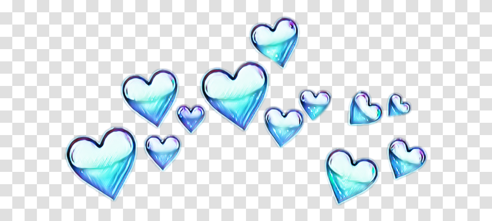 Heart Hearts Asthetic Asthetics Heartcrown Crown Heart Transparent Png