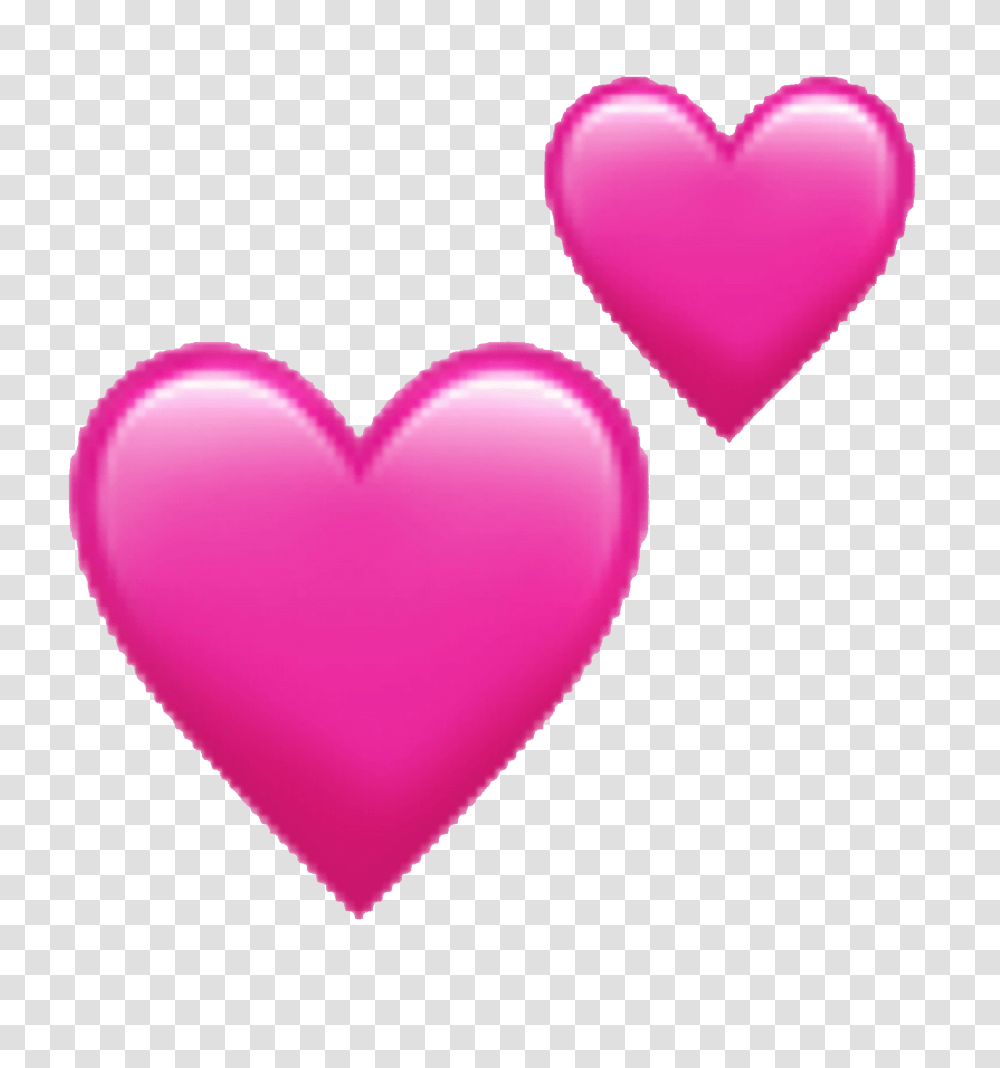 Heart Hearts Emoji Emojis Emojisticker Emojiheart Pink, Balloon, Cushion, Female, Pillow Transparent Png