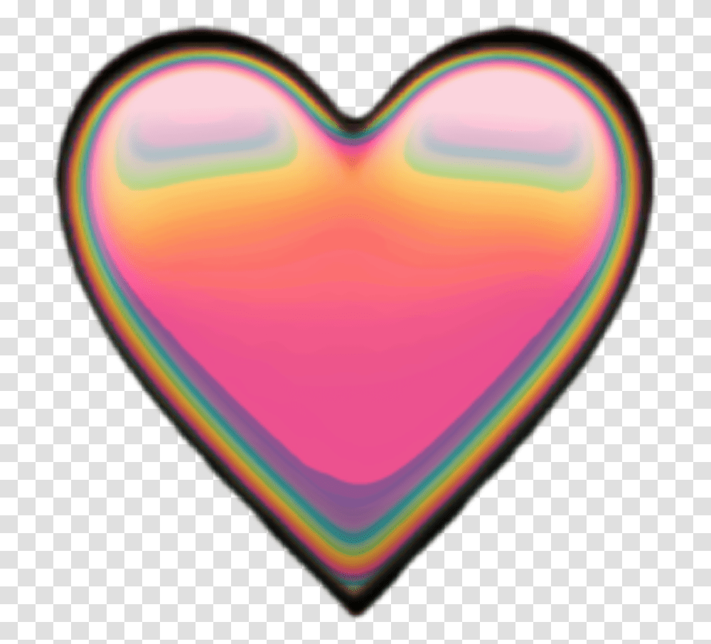 Heart Hearts Emoji Holo Holographic Freetoedit Heart, Plectrum, Sunglasses, Accessories Transparent Png