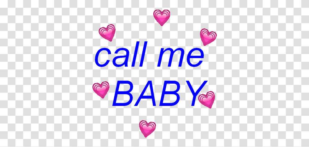 Heart Hearts Heartemoji Emoji Emojis Baby Babygirl Wholesome Aesthetic Text, Alphabet, Light, Purple, Plectrum Transparent Png