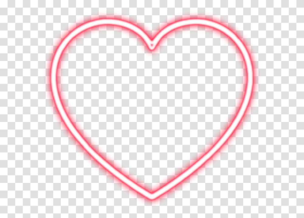 Heart Hearts Kpop Bts Pink Red Love Valentinesday Heart Neon Sign Transparent Png