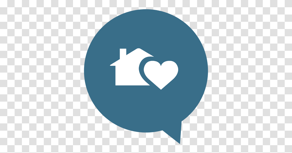Heart House Real Estate Icon Casa, Hand Transparent Png