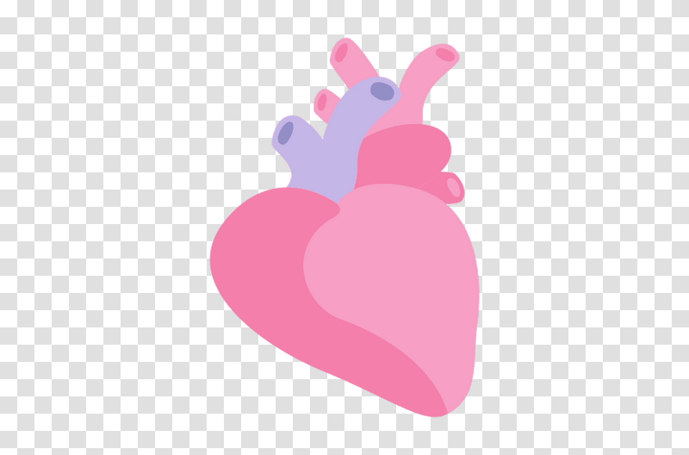 Heart Human Organ Cartoon Heart Organ, Sweets, Food, Confectionery, Petal Transparent Png