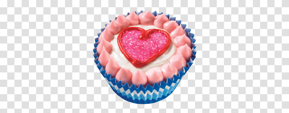 Heart Ice Cream Cupcakes Ice Cream Cupcakes, Sweets, Food, Confectionery, Dessert Transparent Png