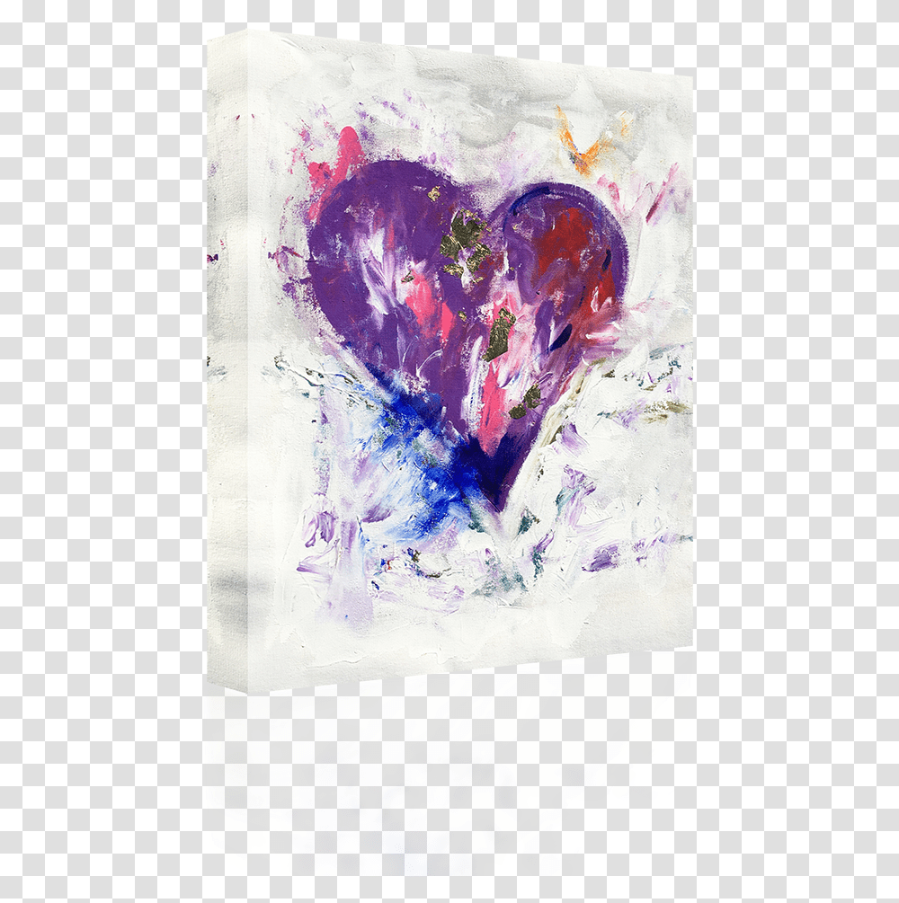 Heart, Ice, Outdoors, Nature, Painting Transparent Png