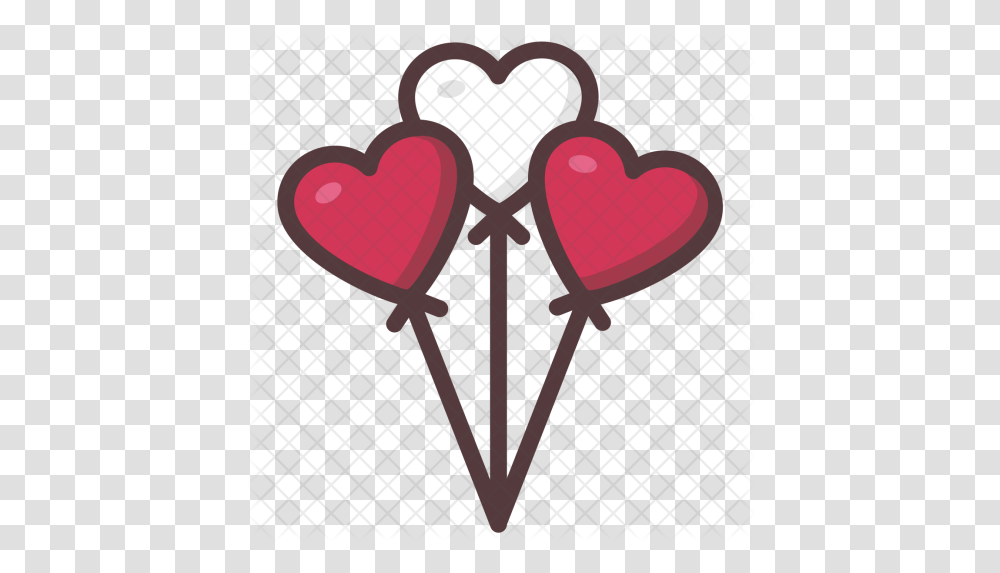 Heart Icon Balloon Heart Icon, Lace Transparent Png