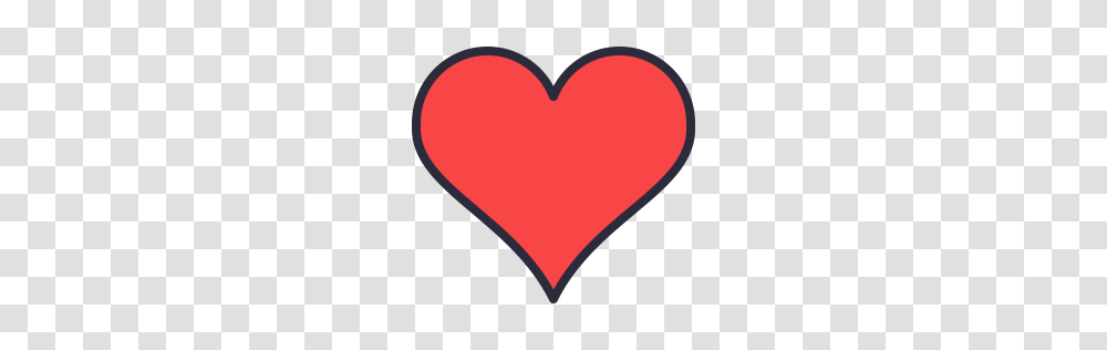 Heart Icon Curvy Outline Filled, Balloon Transparent Png