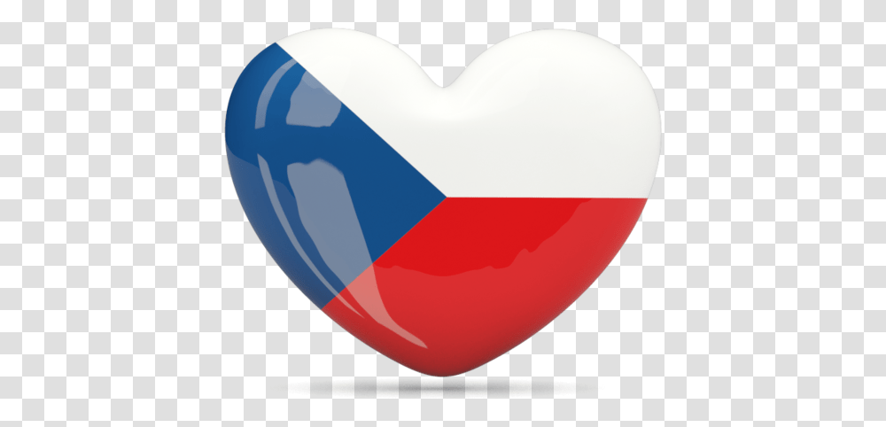 Heart Icon Download Flag Of Czech Republic Czech Republic Flag Heart, Balloon, Symbol, Logo Transparent Png
