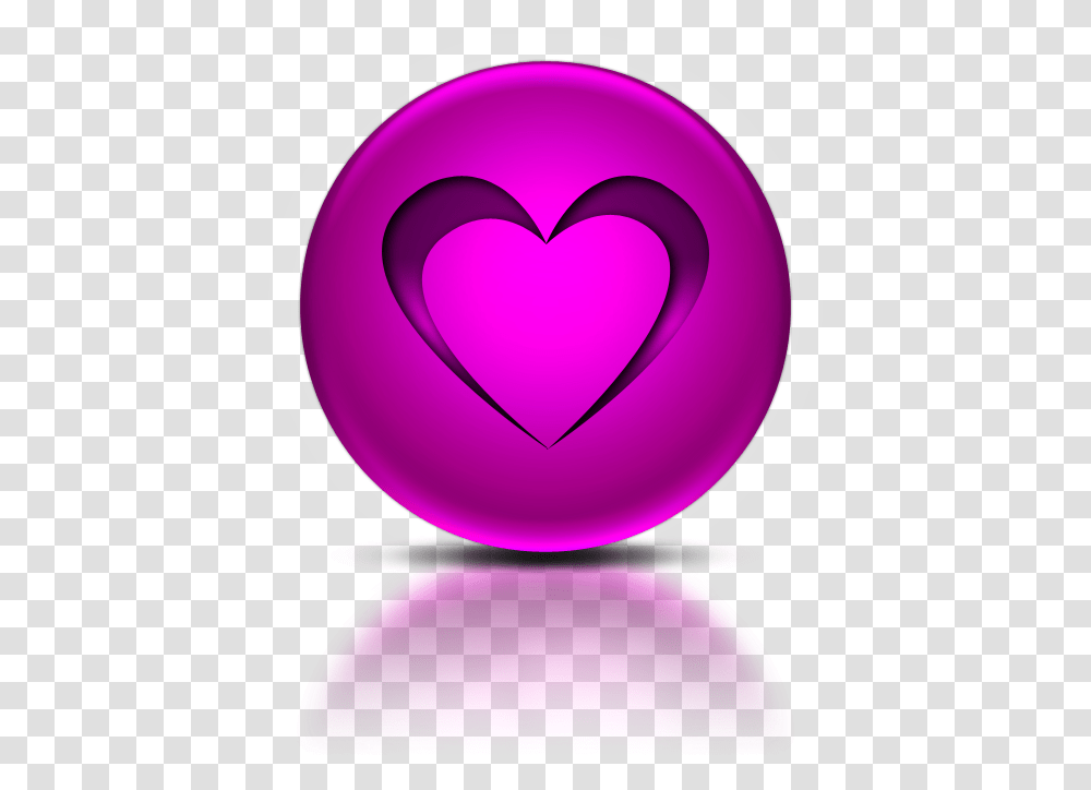 Heart Icon Heart, Purple, Lamp Transparent Png