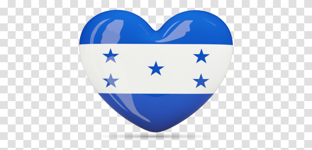 Heart Icon Illustration Of Flag Honduras Icons Heart Honduras Flag, Symbol, Balloon, Pillow, Cushion Transparent Png