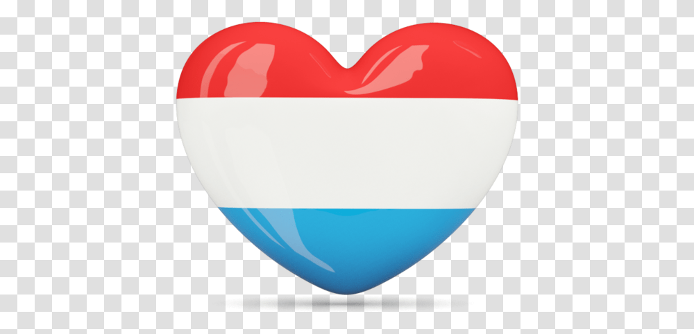 Heart Icon Illustration Of Flag Luxembourg Luxembourg Flag Heart, Balloon, Bowl, Pillow Transparent Png