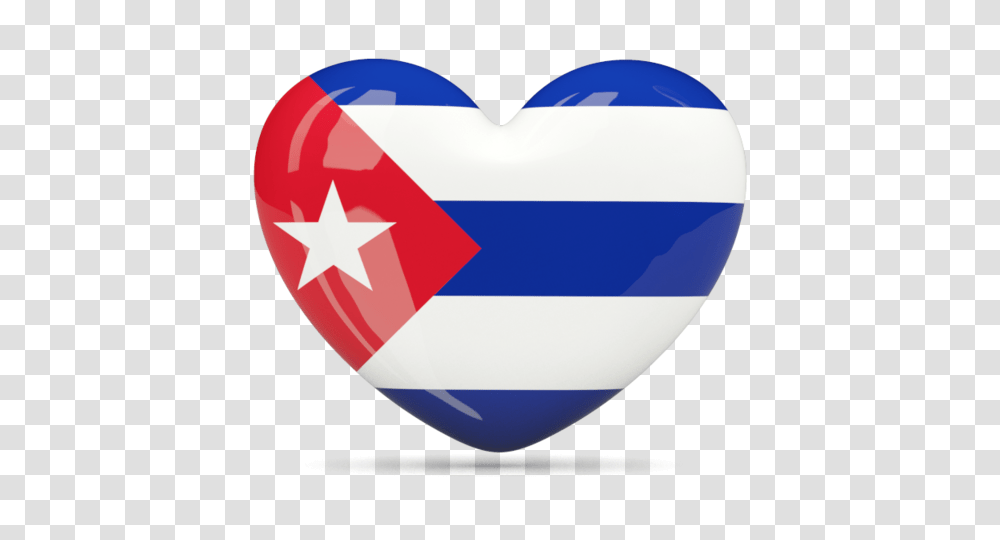 Heart Icon Illustration Of Flag Of Cuba, Balloon, Plectrum, Logo Transparent Png