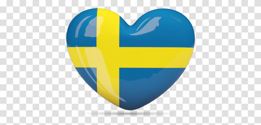 Heart Icon Illustration Of Flag Sweden Vietnam, Balloon, Outer Space, Astronomy, Universe Transparent Png