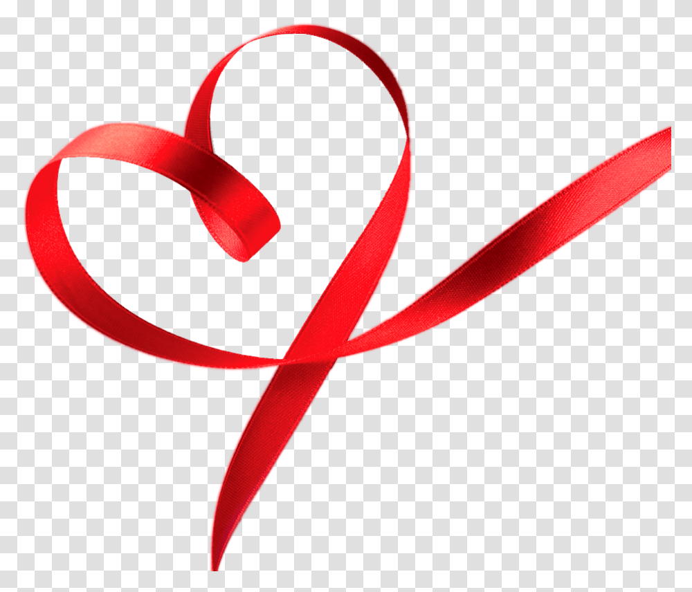 Heart Images And Clipart Free Download With Heart Ribbon, Scissors, Blade, Weapon, Weaponry Transparent Png