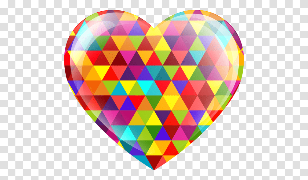 Heart Images Background Play Heart Multicolor, Balloon, Plectrum, Diamond, Gemstone Transparent Png