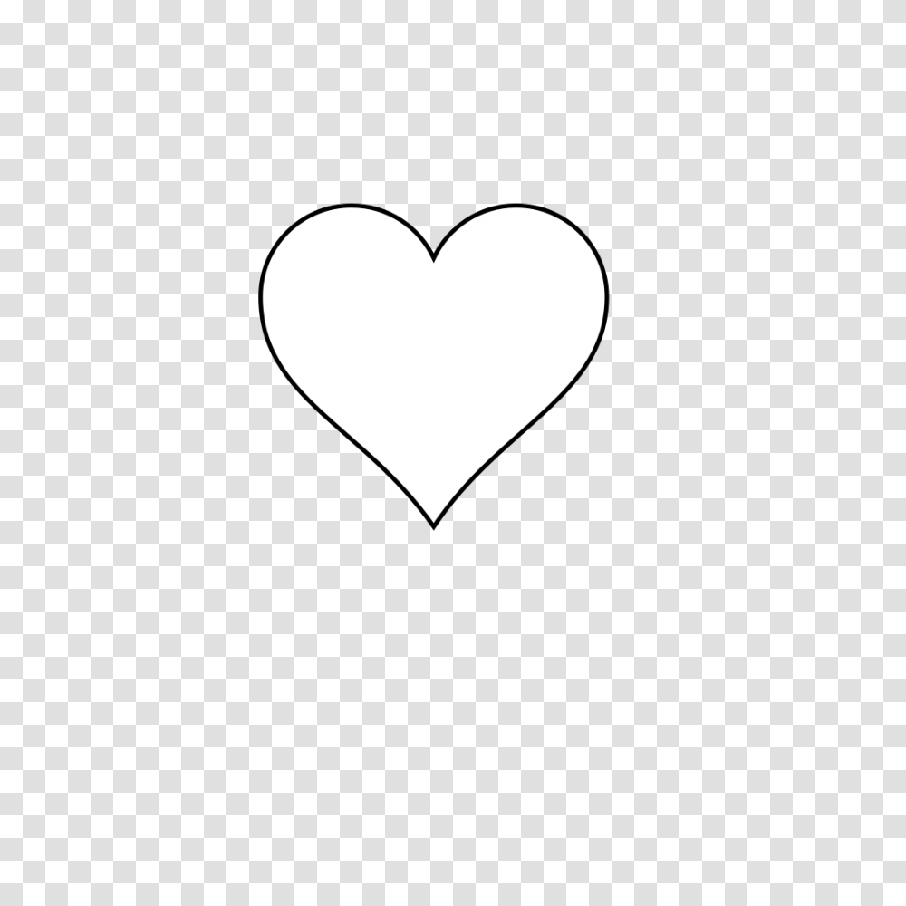 Heart Images Clip Art Heart Clipart Black And White, Moon, Outer Space, Night, Astronomy Transparent Png