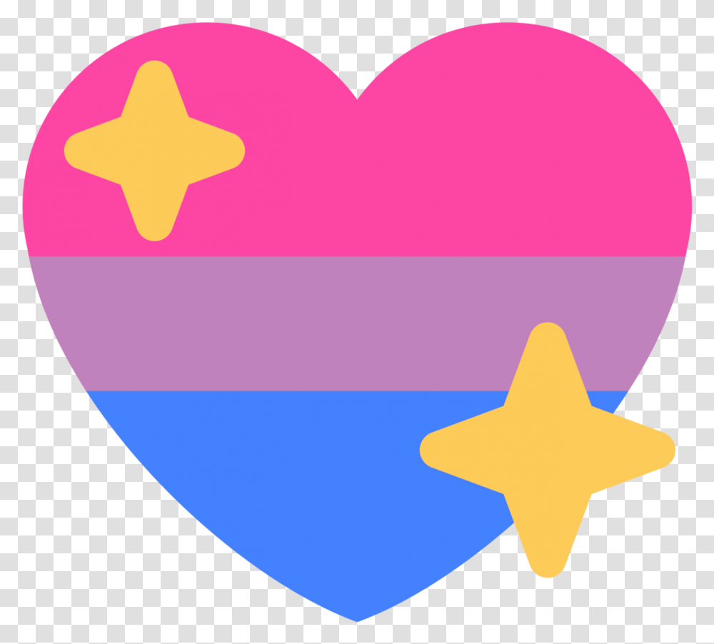 Heart Images Outline Emoji Pink And Red Clipart Sparkle Heart Emoji, Symbol, Star Symbol Transparent Png