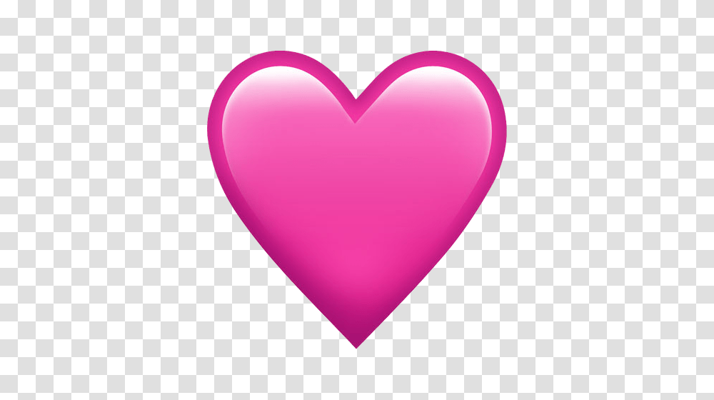 Heart Images Outline Emoji Pink Iphone Pink Heart Emoji, Balloon, Pillow, Cushion, Purple Transparent Png