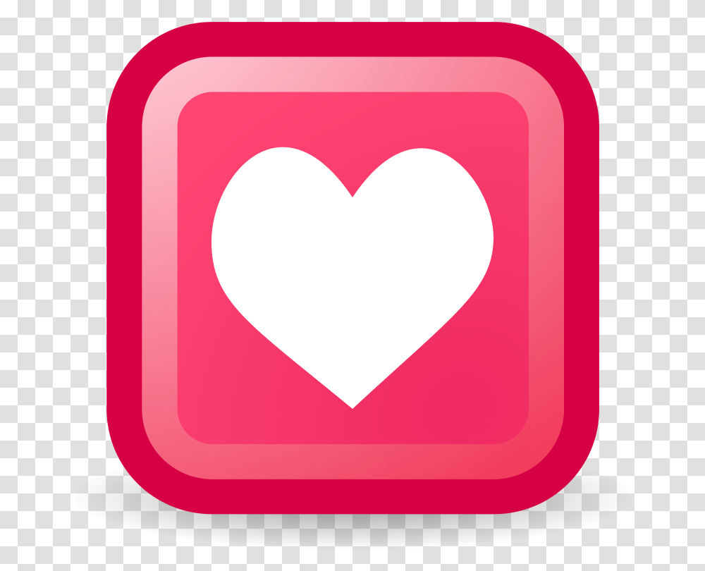 Heart In A Square Clipart, Cushion, Pillow, Hand Transparent Png