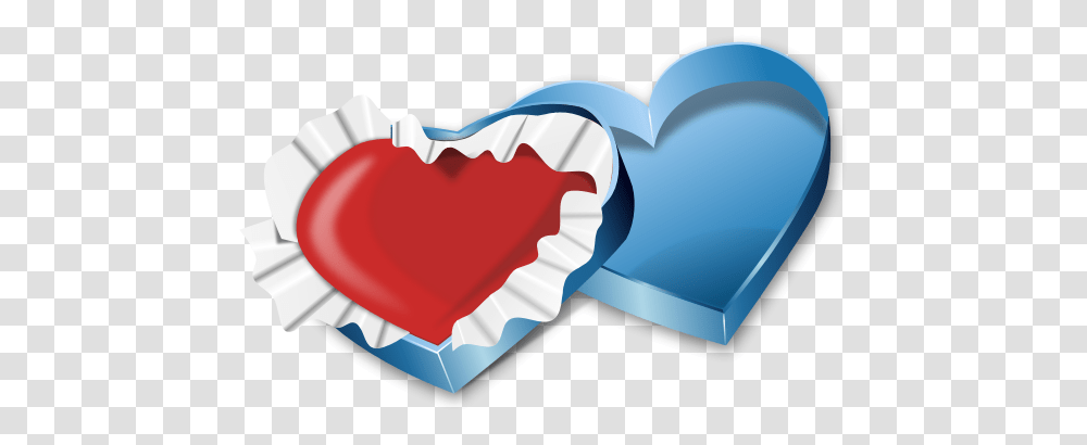 Heart In A Sweets Box Vector Image Para El Dia De San Valentin, Teeth, Mouth, Food, Cream Transparent Png