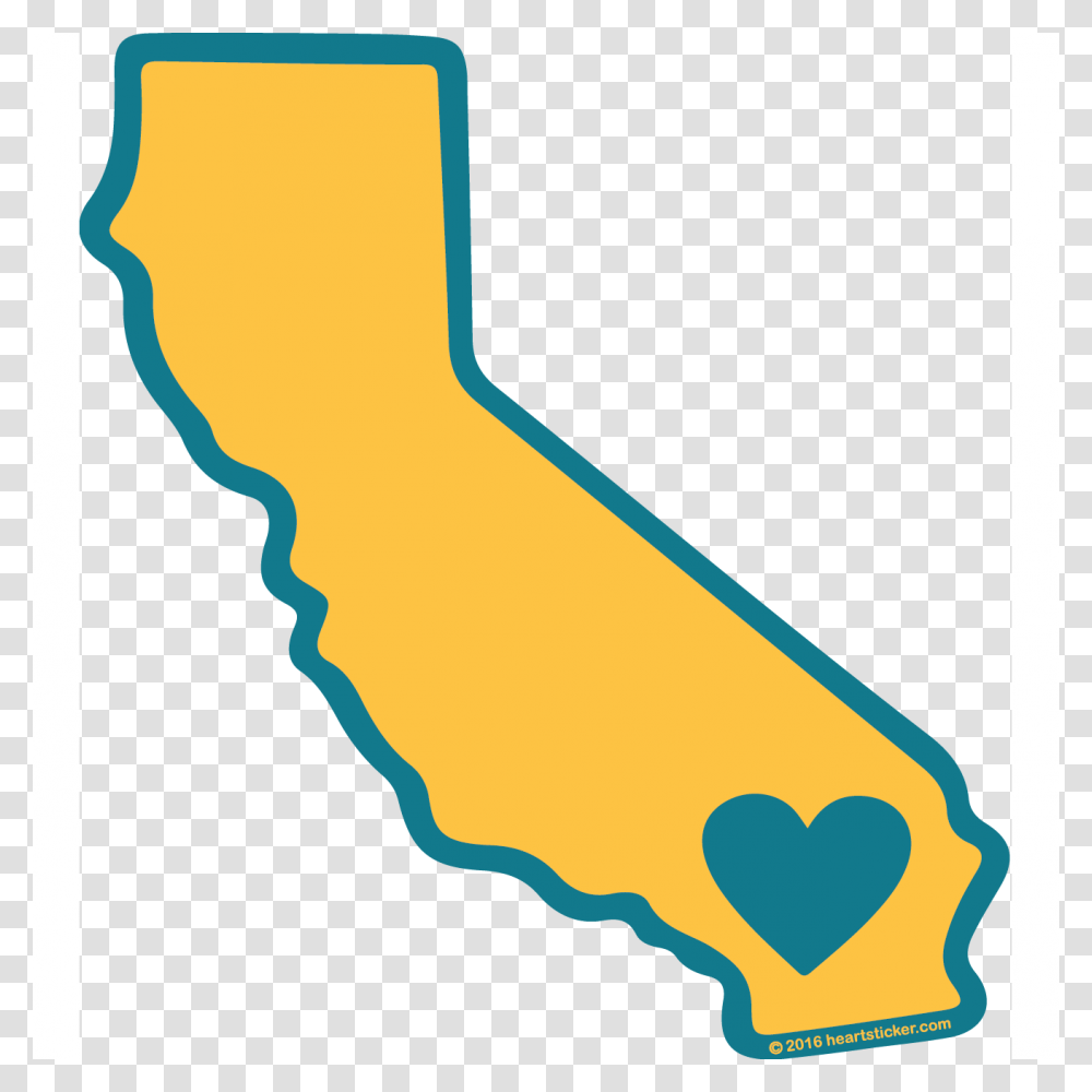 Heart In California State, Label, Weapon, Arm Transparent Png