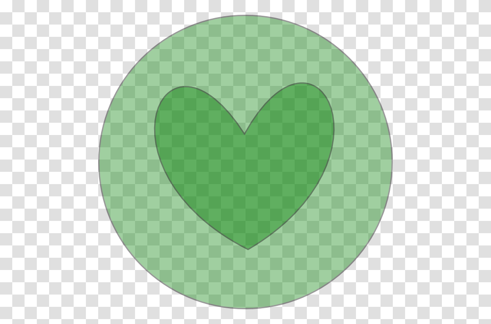 Heart In Circle Green Clip Arts For Web, Tennis Ball, Sport, Sports Transparent Png
