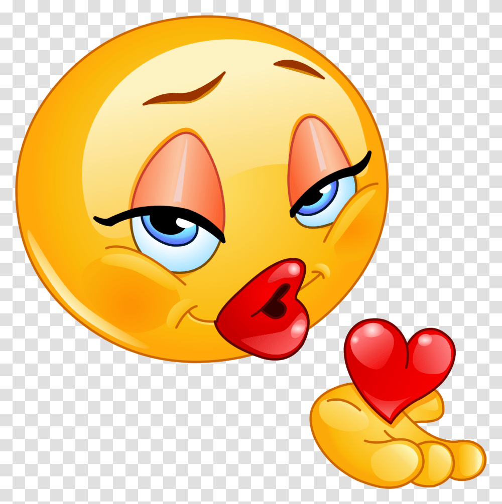 Heart In Hand Emoji 60 Decal Kiss Emoji, Food, Sweets, Confectionery, Candy Transparent Png