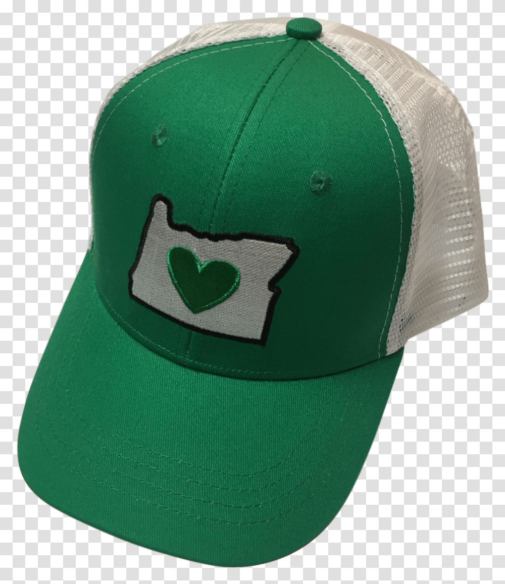 Heart In Oregon Baseball Cap, Apparel, Hat Transparent Png