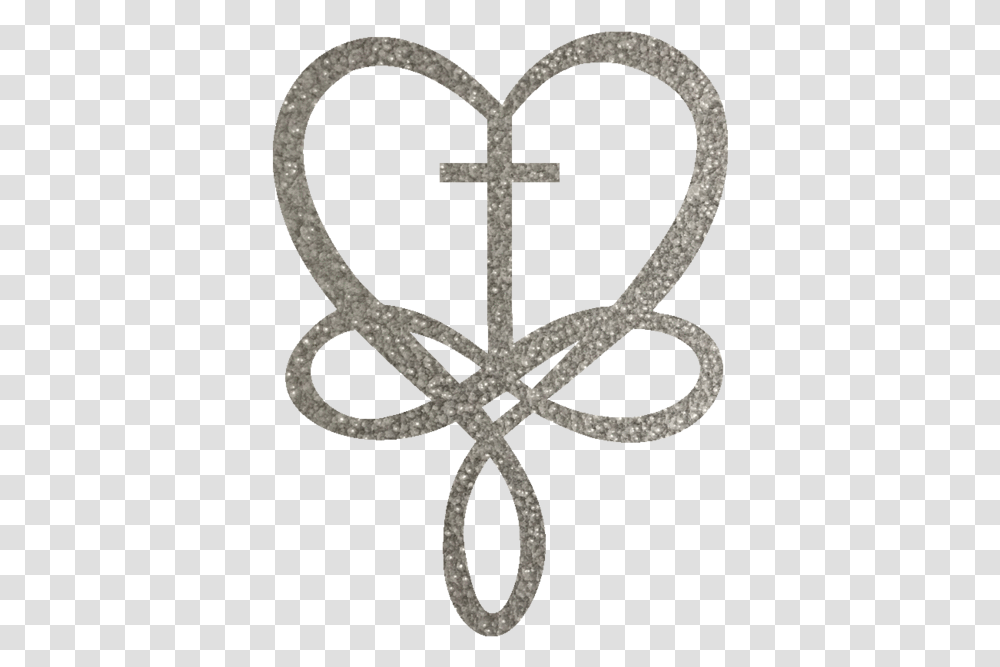 Heart Infinity Metal Wall Art Cross Tattoo With Infinity Symbol, Emblem, Star Symbol Transparent Png
