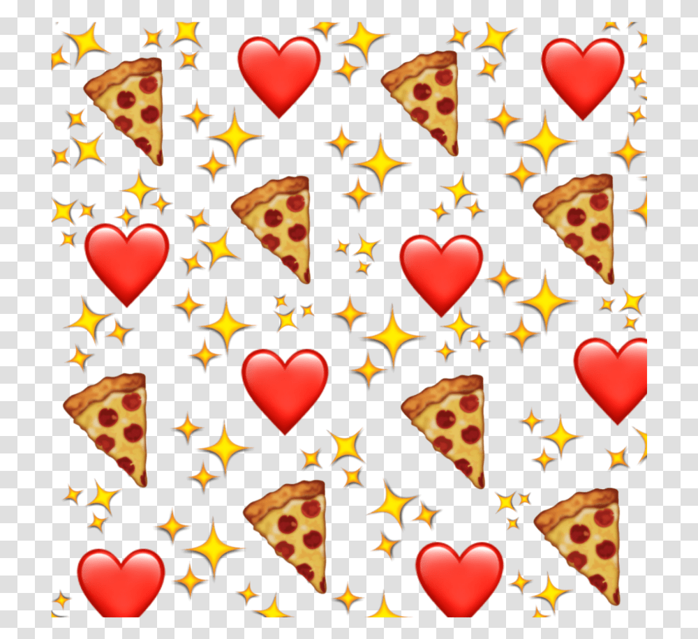 Heart Iphone Emoji Background, Sweets, Food, Confectionery, Confetti Transparent Png