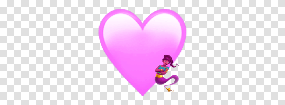 Heart Iphone Emoji Emojisticker Pink Pinkheart Heart, Balloon, Person, Human Transparent Png