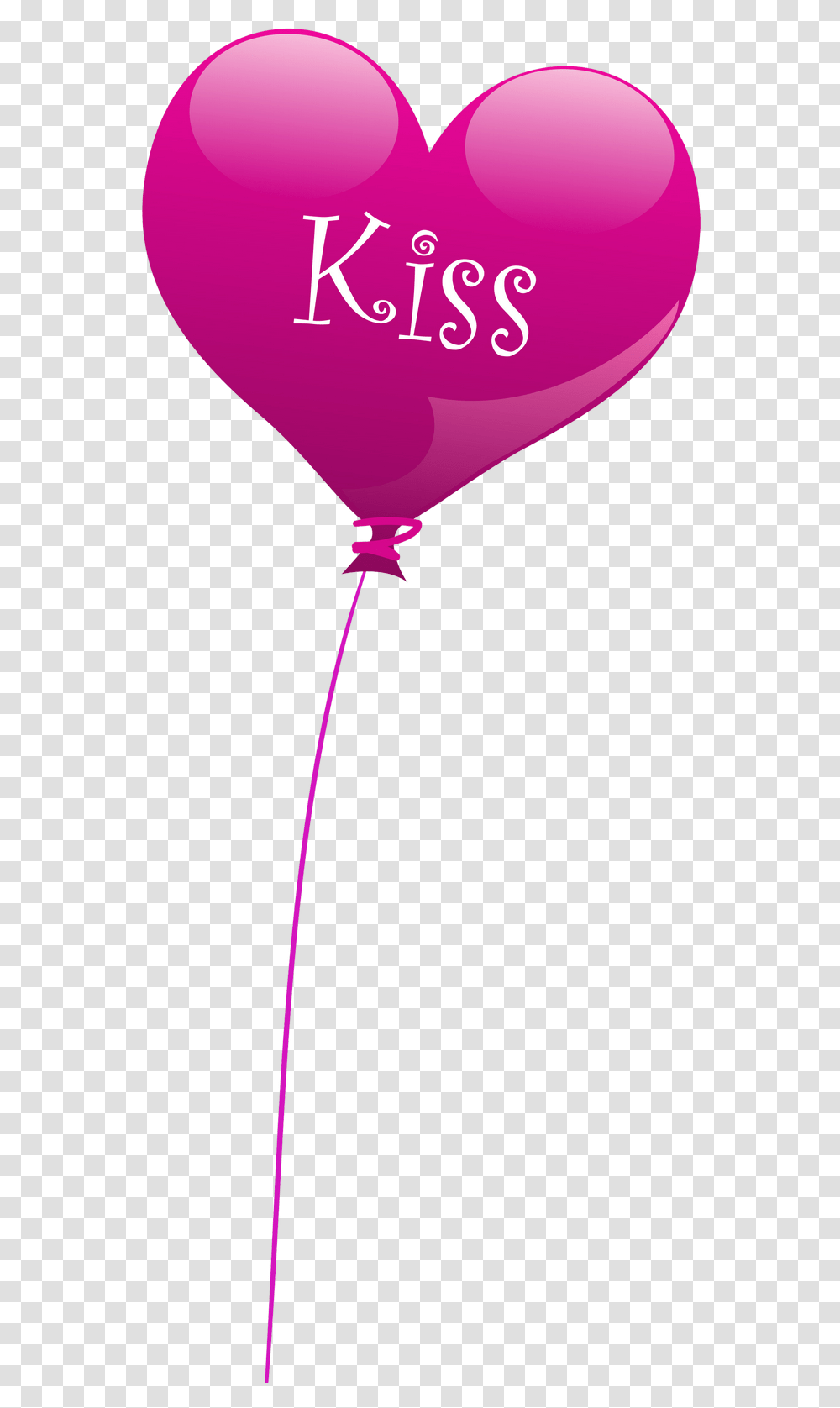 Heart Kiss Balloon Clipart Balloons Clip Clip Art Transparent Png