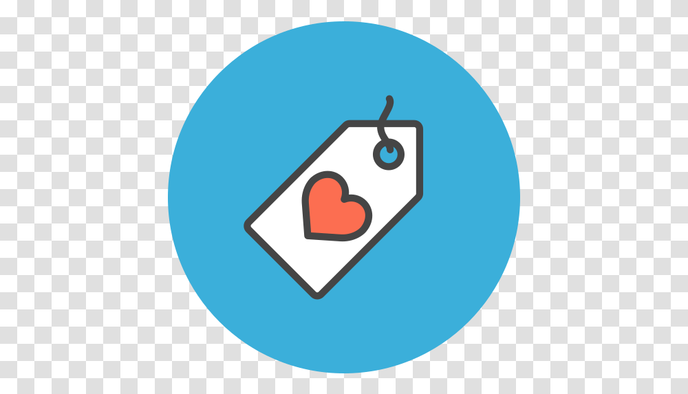 Heart Label Tag Free Icon Of Flat Line Ecommerce Etiqueta De, Symbol, Text, Number, Security Transparent Png
