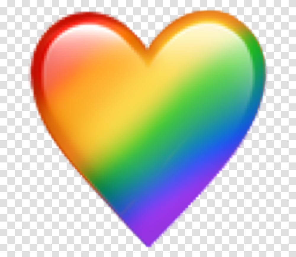 Heart Lgbt Lgbtiq Lgbtiq Colors Emoji Emojiiphone Heart, Balloon Transparent Png